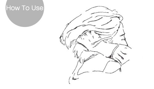 ヘアスタイリング使用方法